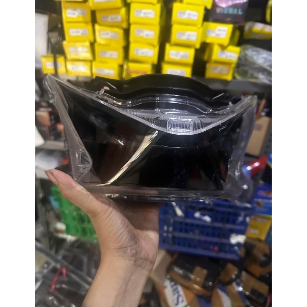 Reflektor Lampu Depan Beat New 2020 Smoke Kualitas Terbaik