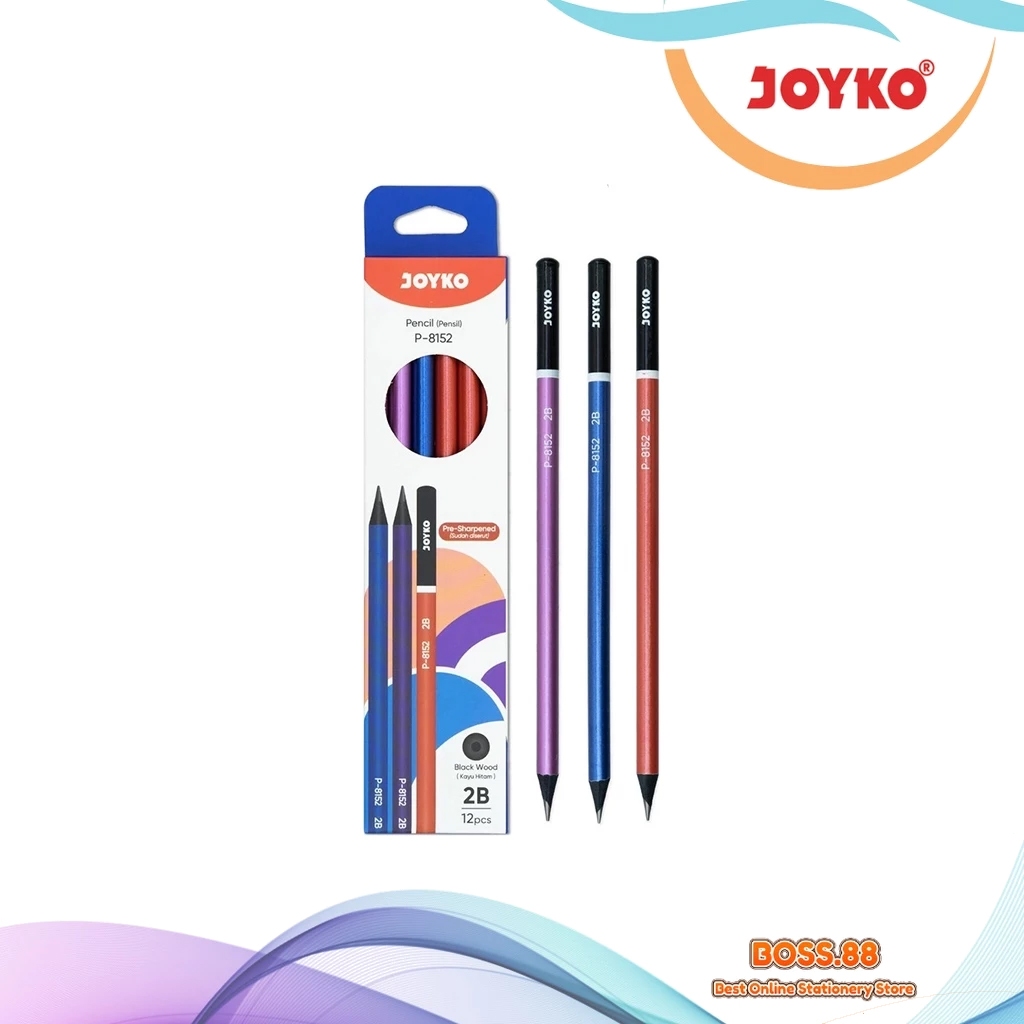

PENSIL 2B JOYKO P-8152 (12 PCS)