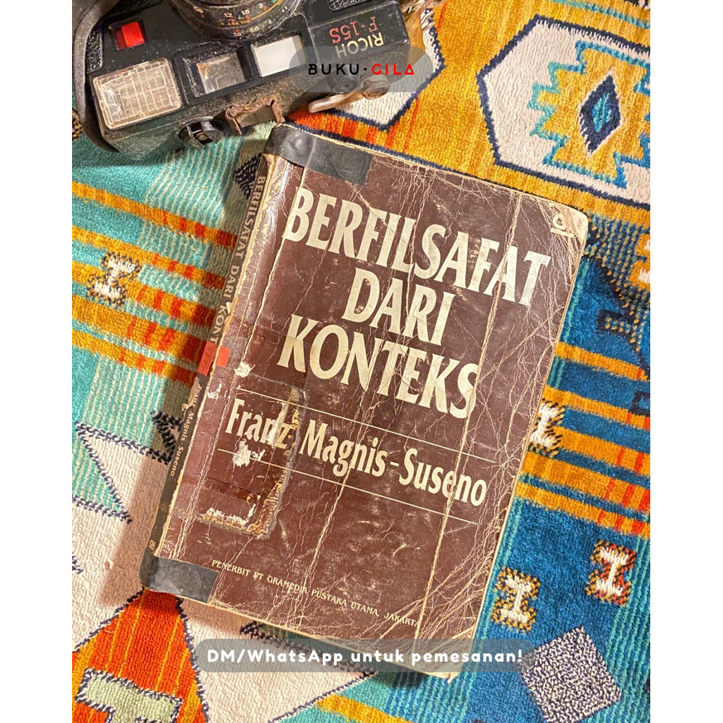 BUKU PRELOVED BERFILSAFAT DARI KONTEKS FRANZ MAGNIS-SUSENO