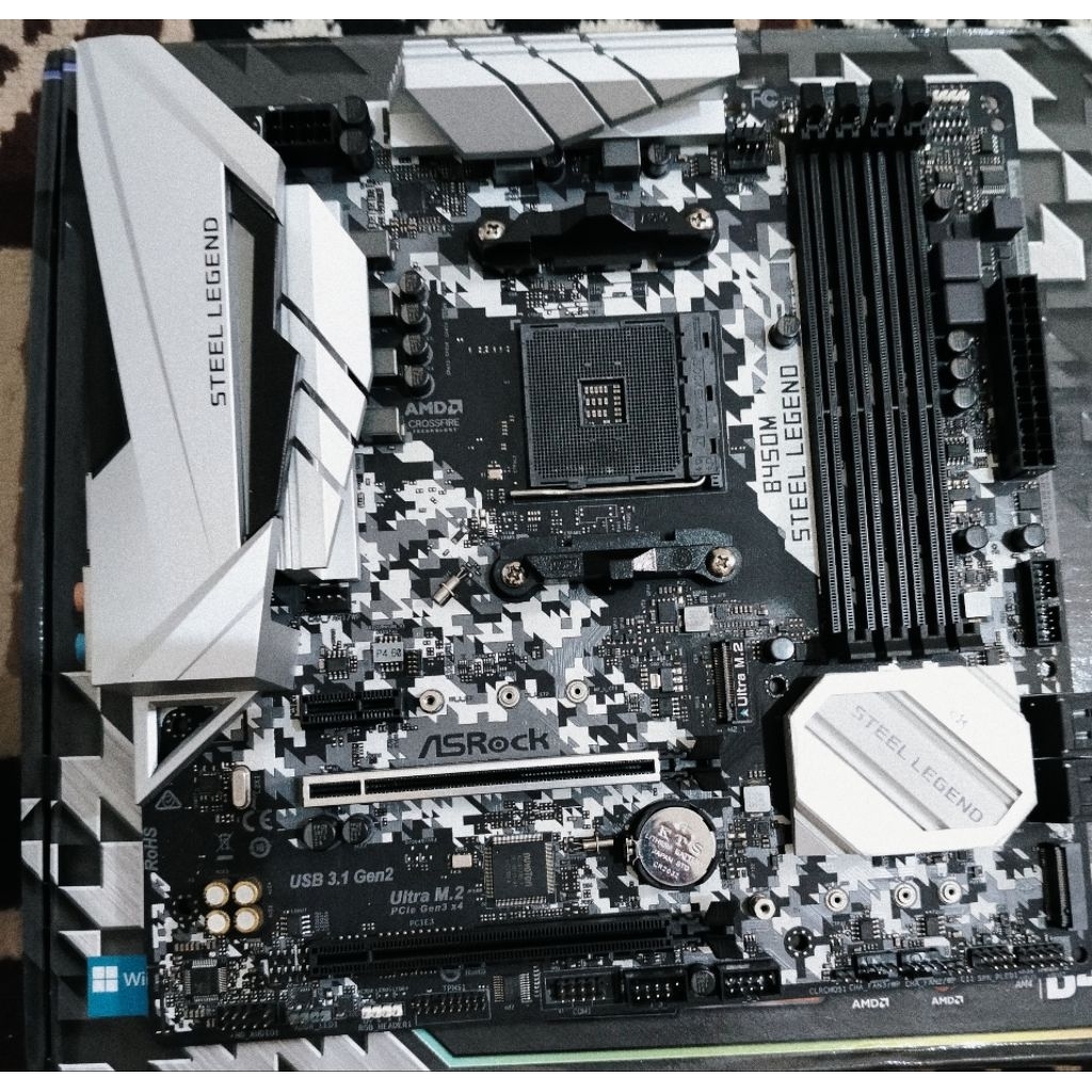 Motherboard Asrock B450M Steel Legend