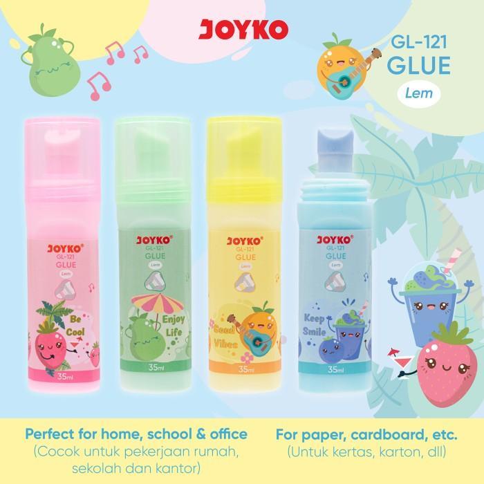 

JOYKO White Liquid Glue Color Lem Putih Kertas Cair Warna GL-121 35ml
