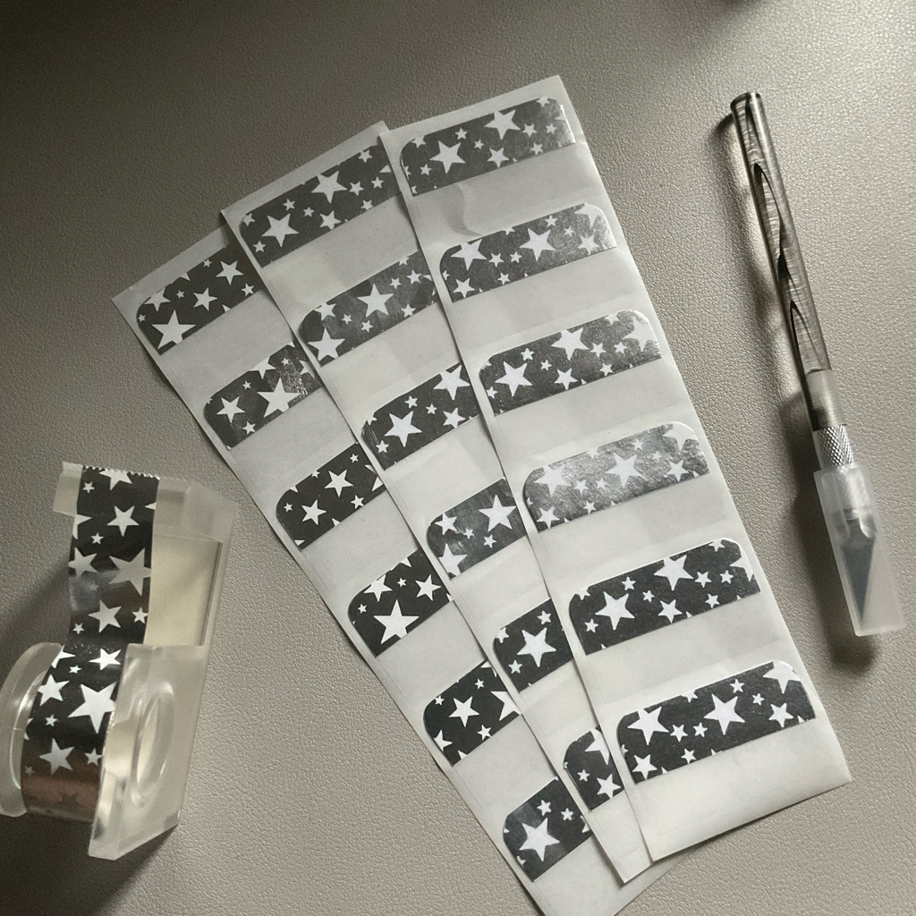 

[PO] CUSTOM INDEX TAB SILVER STARS