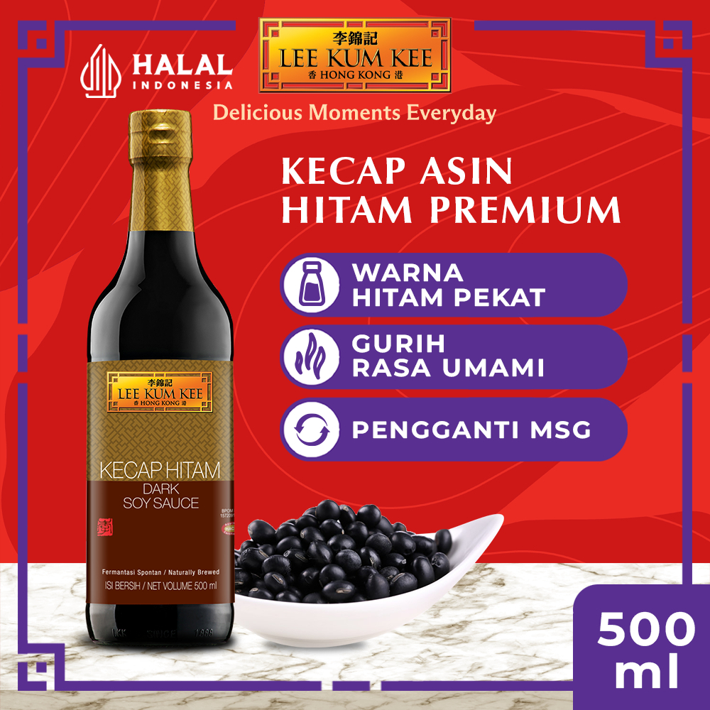 

[oddsolshop] pekanbaru/Lee Kum Kee Kecap Hitam 500ml / Dark Soy Sauce