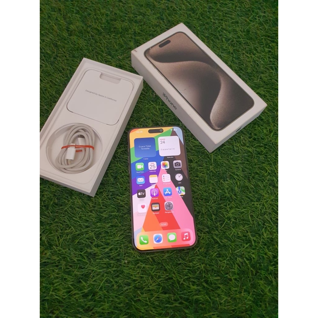 iphone 15 pro max 512gb ibox resmi Indonesia fullset ori