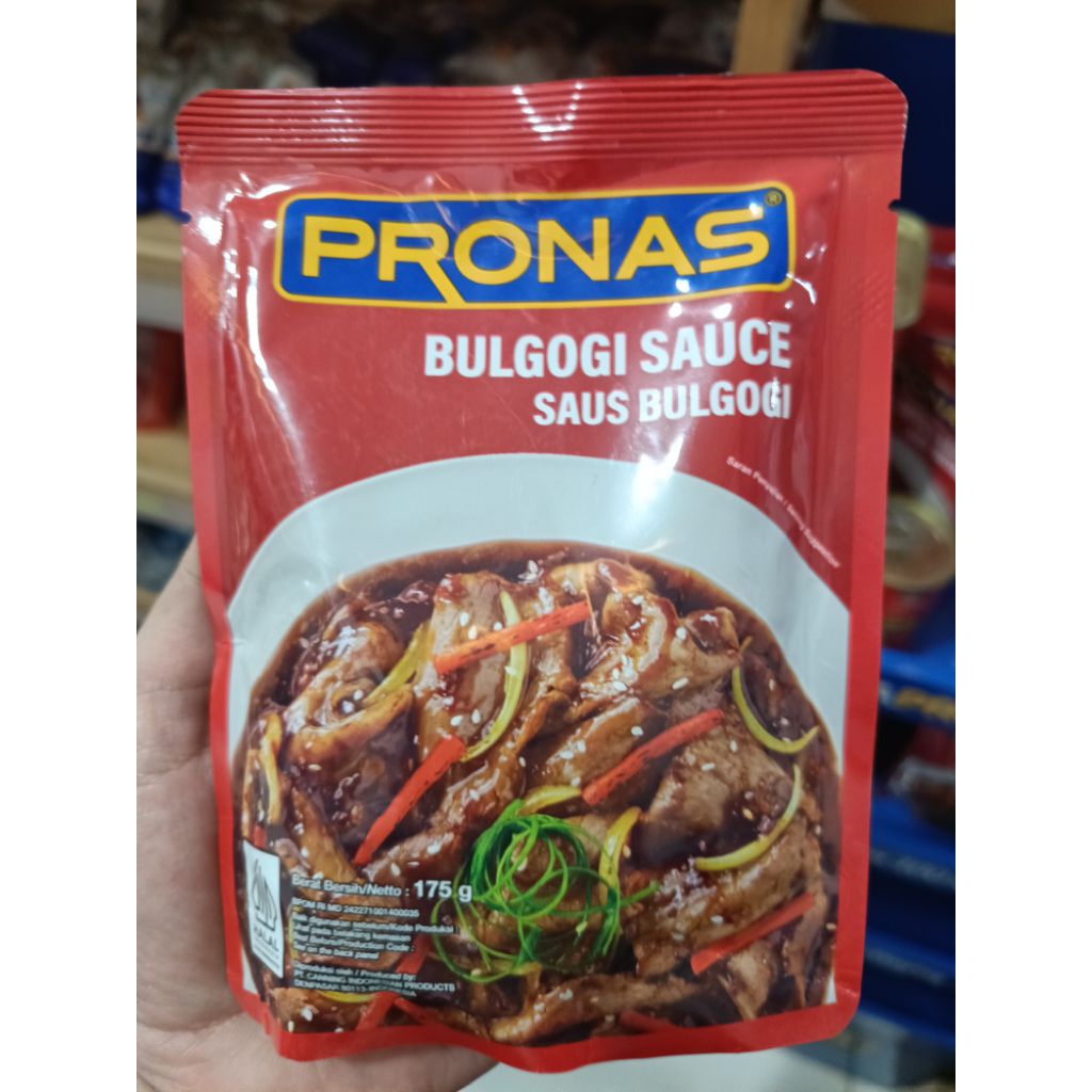 

saus bulgogi pronas 175gr