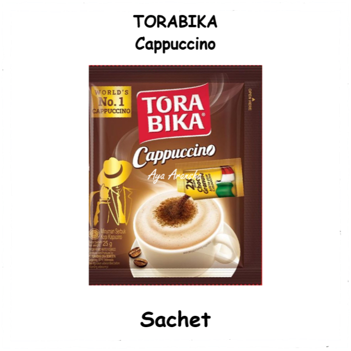 

Torabika Cappuccino 10 Sachet x 25gram