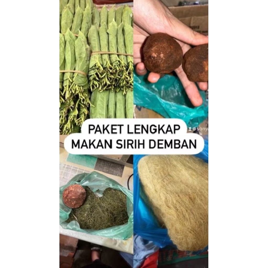

paket lengkap nyirih