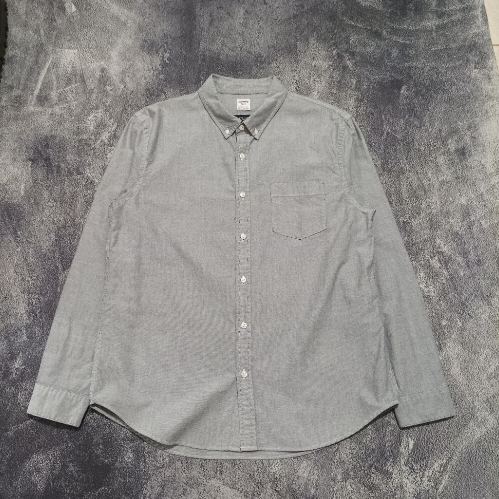 kemeja Oxford grey polham