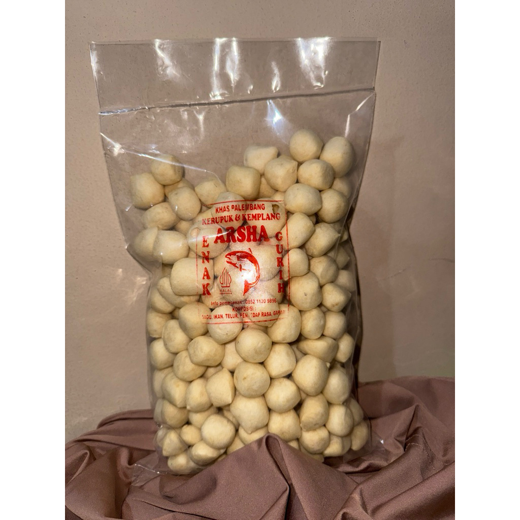 

KERUPUK GETAS KHAS PALEMBANG