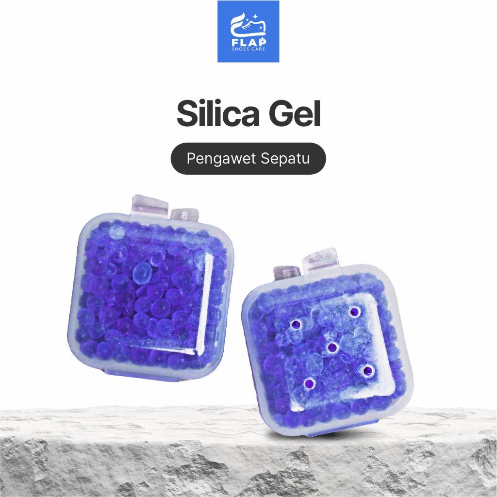 Flap Shoes Care Silica Gel Biru