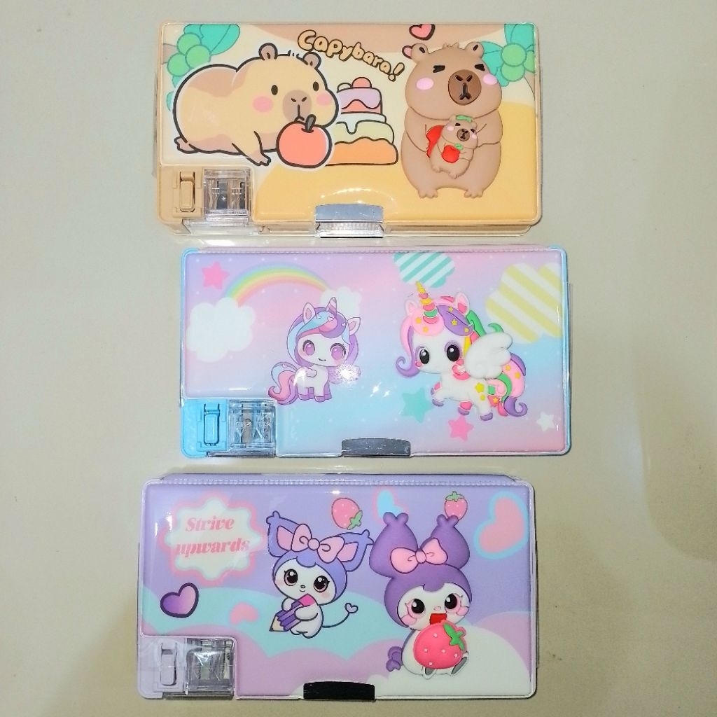 

Tempat Pensil Magnet Pencil Case Greebel PC-81010-1 3D Turn Besar ( Pcs ) [ Original ]