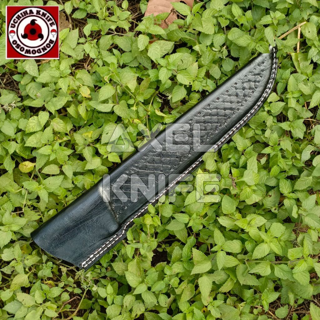 Sarung Bilah Pisau Lurus Kulit Panjang 20-35 cm