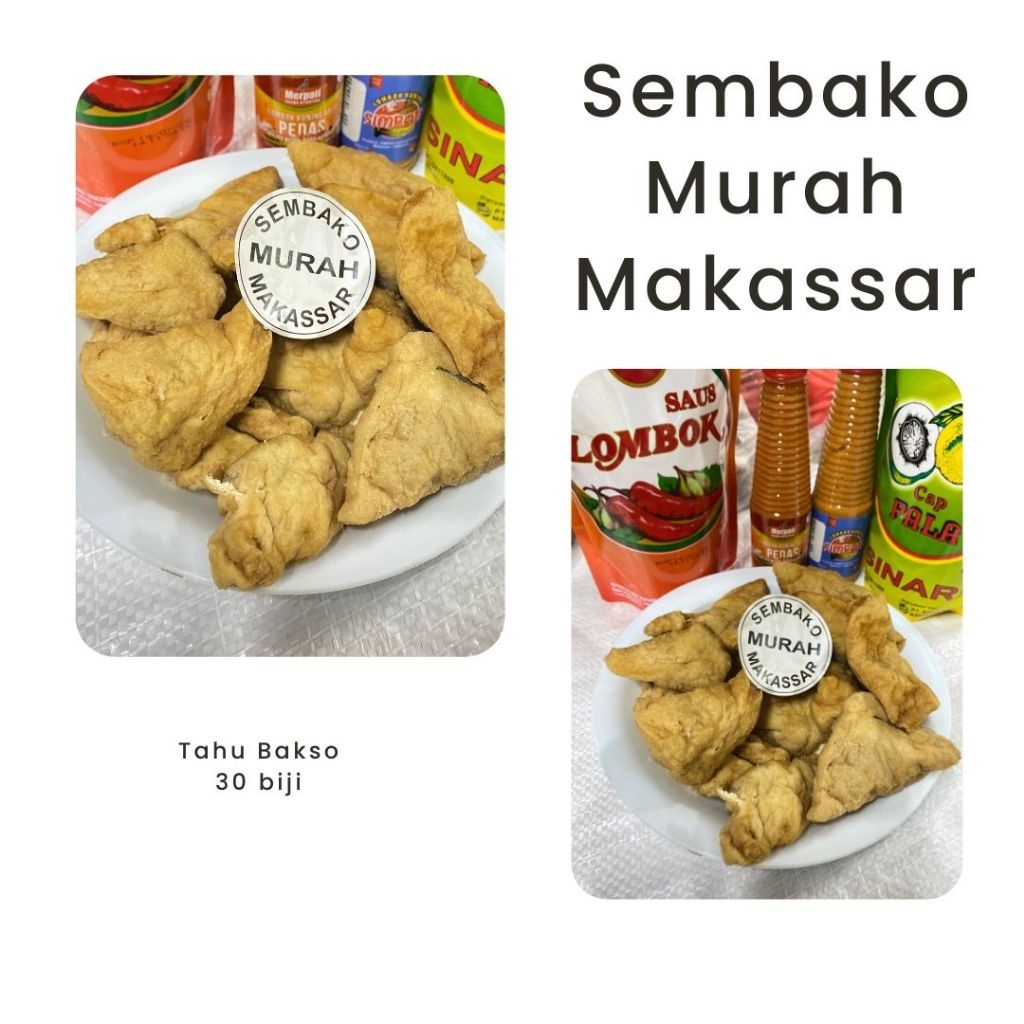 

tahu isi bakso 30 pcs sembako murah makassar