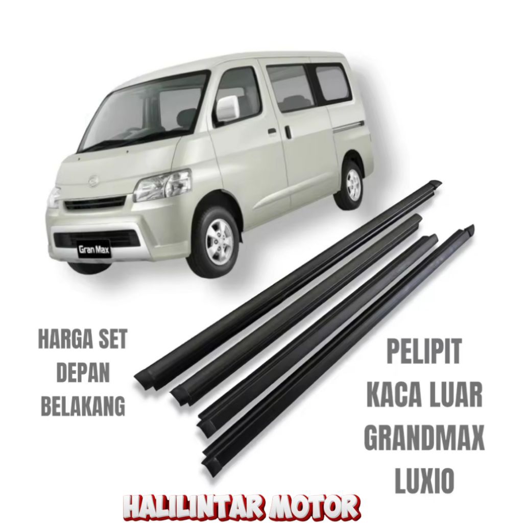 Karet Pelipit Kaca Karet Kaca Luar GRANDMAX LUXIO Harga Set