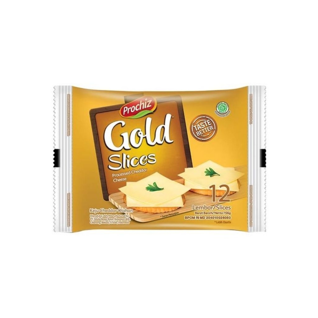 

Prochiz Gold Keju Slice 12 Slice