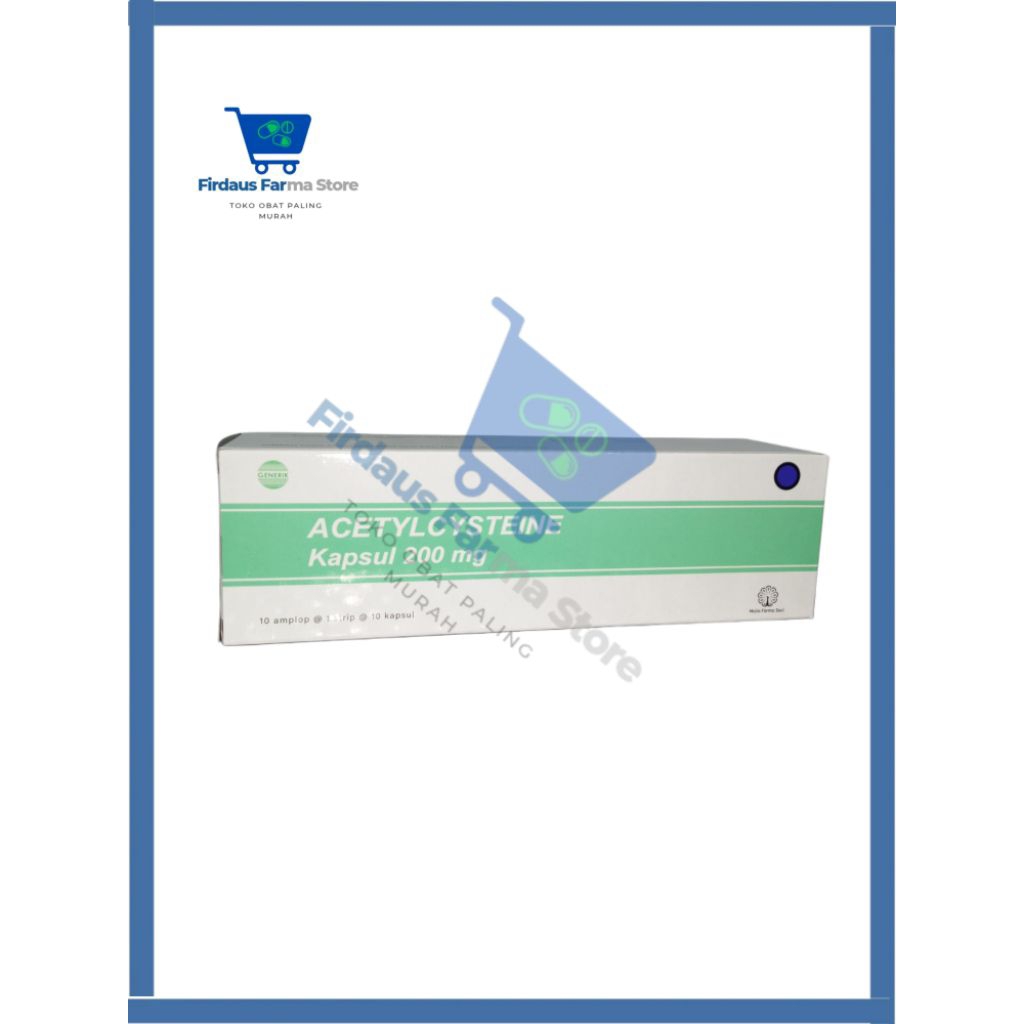 Acetylcysteine 200mg 100 Tablet Perbox