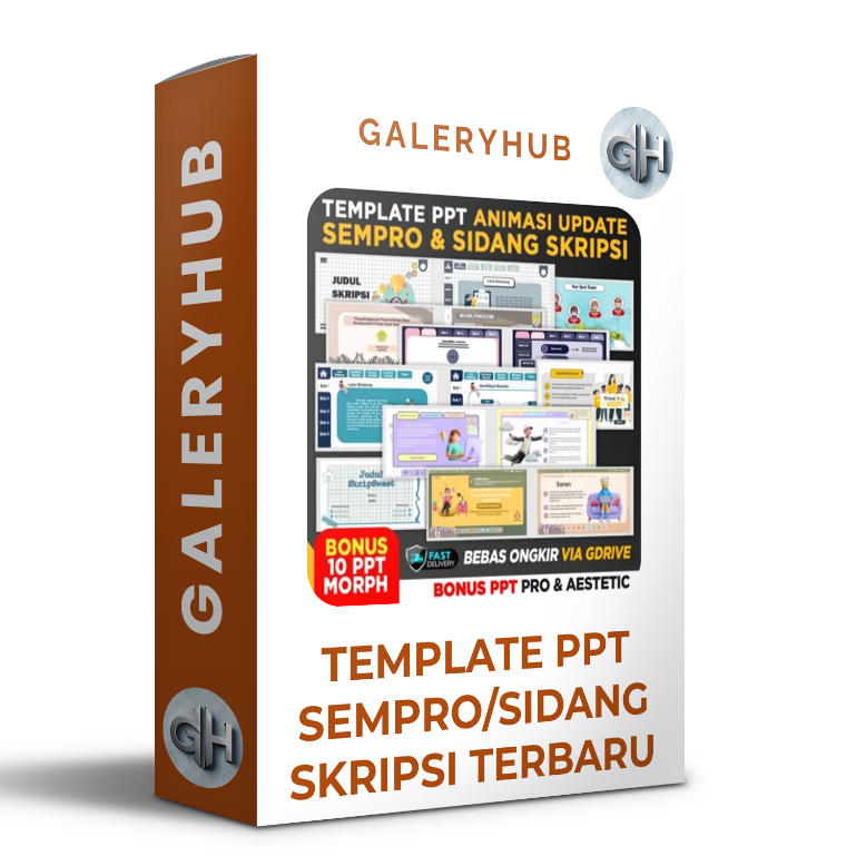 Template PPT Sidang Skripsi | 50+ Siap Pakai