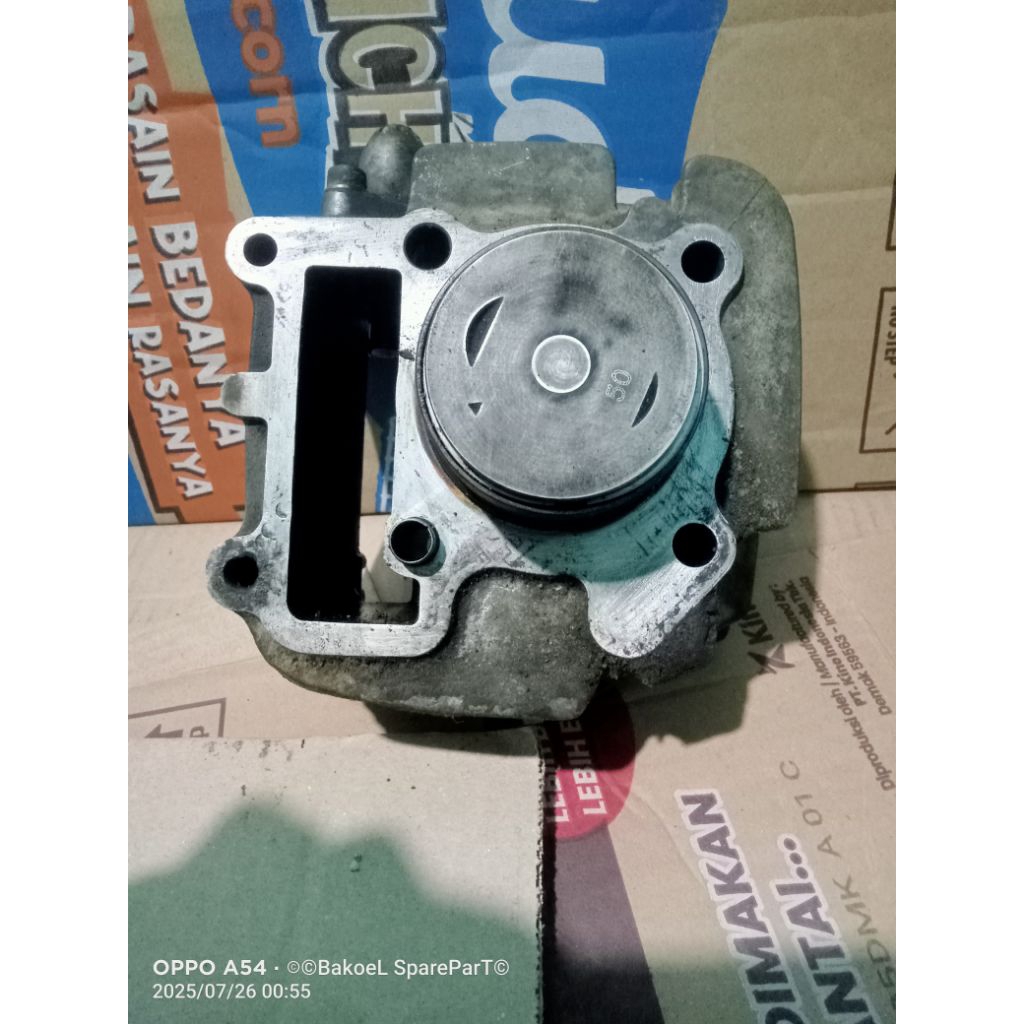 BLOK PISTON BORING JUPITER Z VEGA NEW 5TP ORIGINAL COPOTAN OV 50 BAHAN