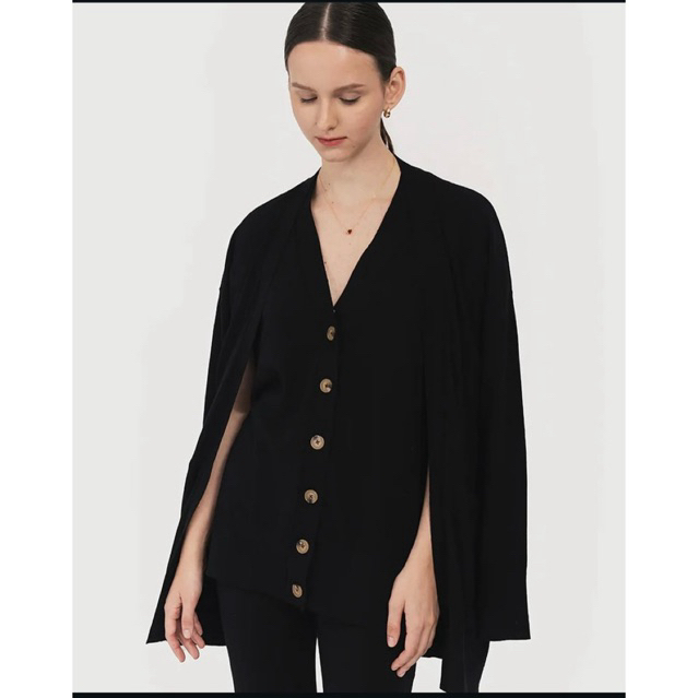 DUMA  LAURENT  VEST Cardigan Black