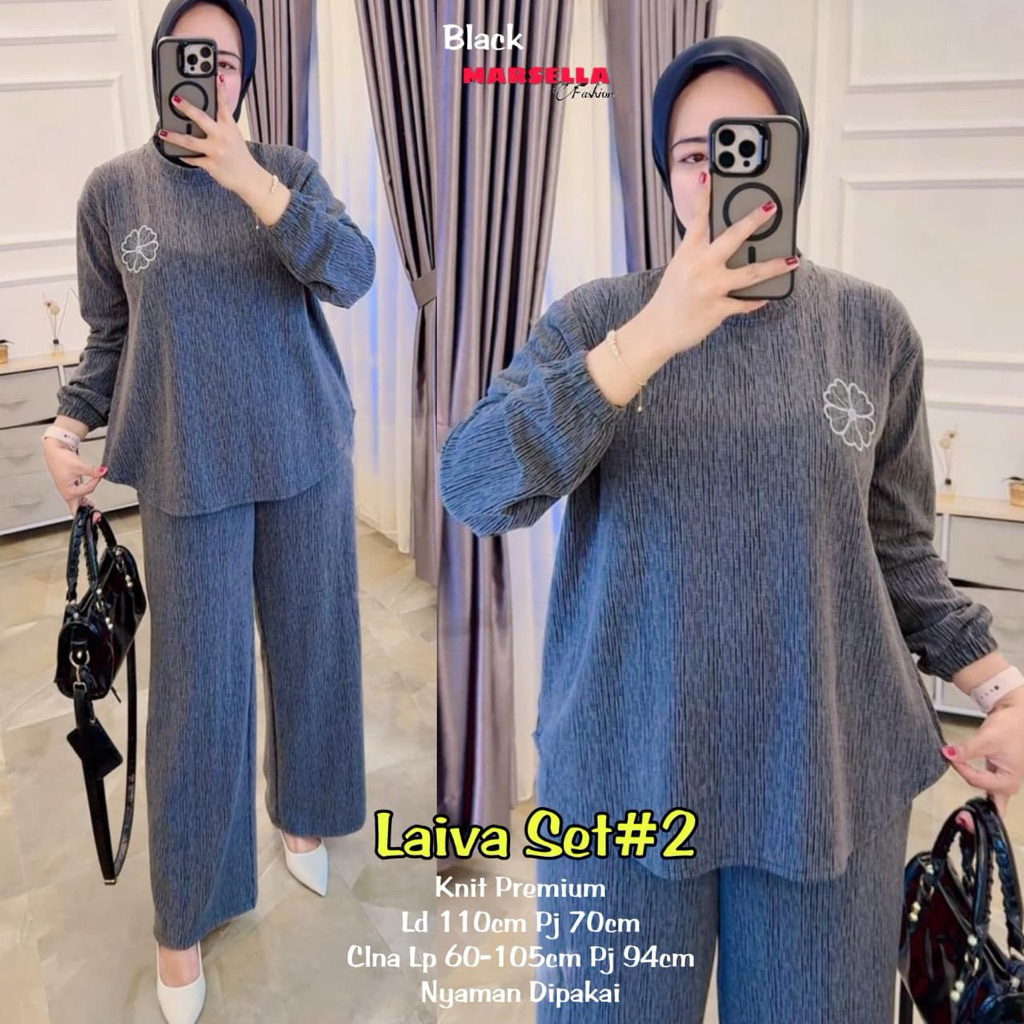 LAIVA SET 2//SAJA SET 10 AL FASHION//Arum Tunik#2 By Marsella Ori || Tunik Kekinian ||