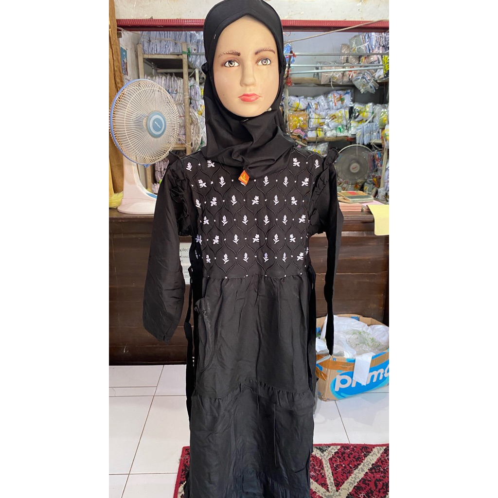 Gamis Hitam Anak-Anak