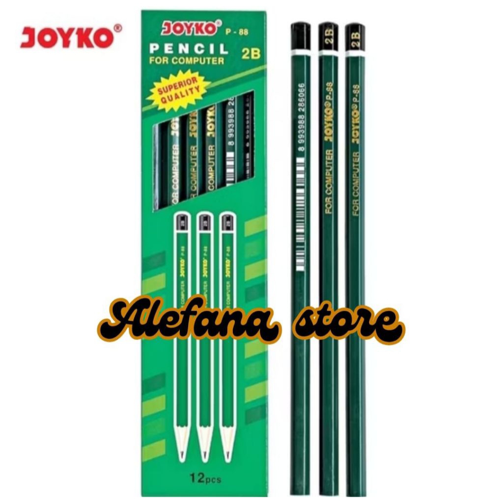 

Pensil Joyko P-88 2B isi 12 Pcs