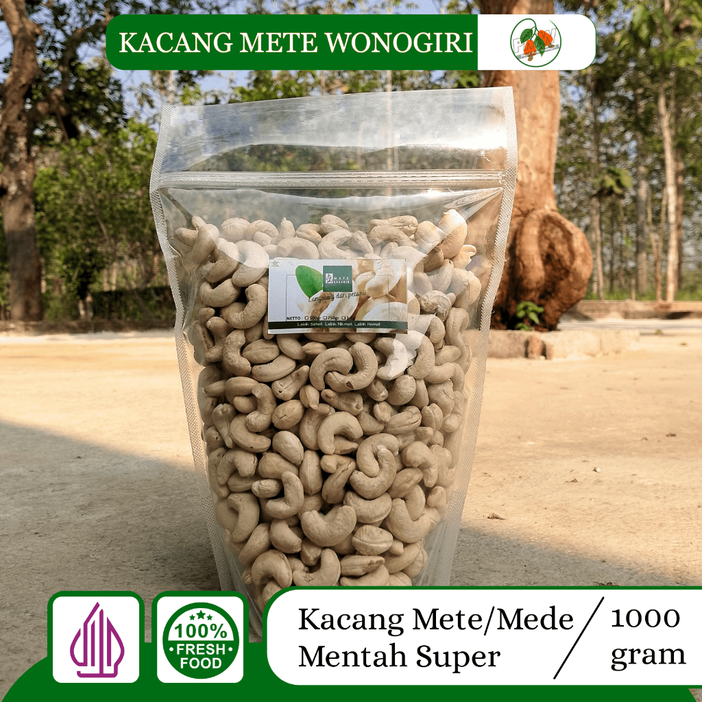 

Kacang Mete Mede Mentah Wonogiri 1 kg
