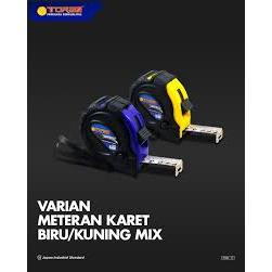 TORA Meteran Tukang 5 M 7,5 M Body Karet - Measurement Tape