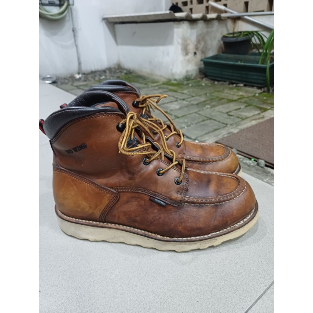 Red Wing Shoes, Model 405, Size 43, Moctoe Boots, Non Safety
