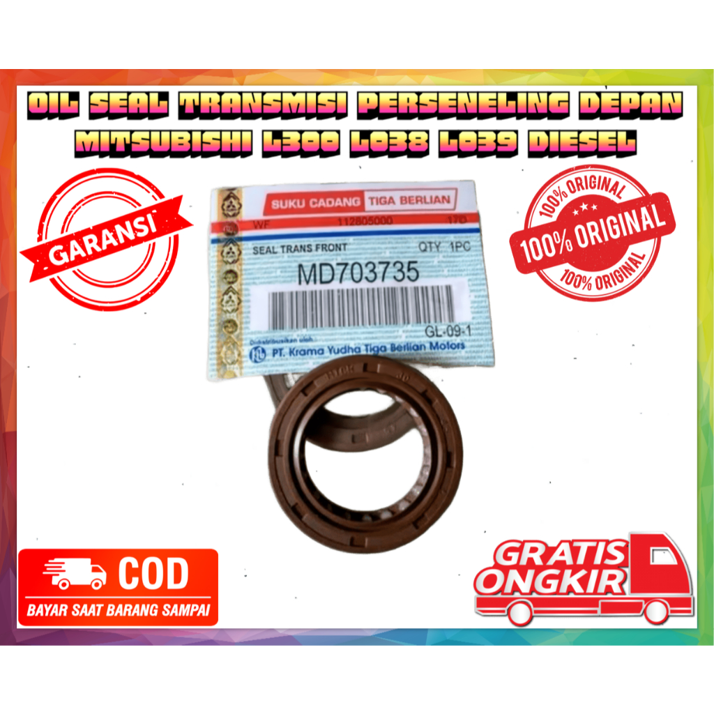 Oil Seal - Sil Transmisi Persneling Depan L300 MD703735 Sil Persneling L300 5 Speed