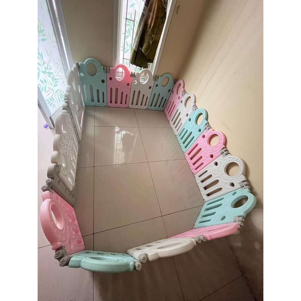 Preloved pagar baby tromso 16+2 kokoh kuat