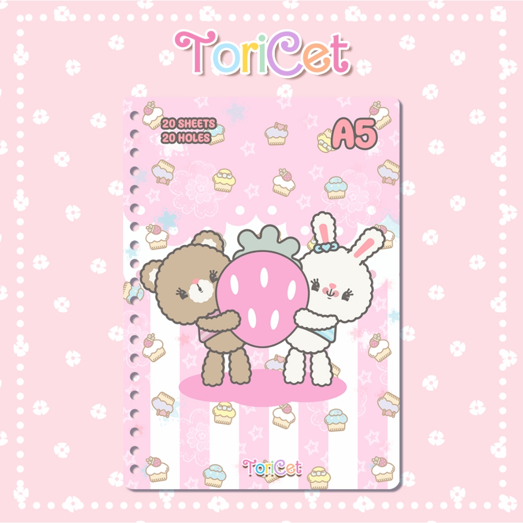 

Loose Leaf / Kertas Binder A5 Toricet - Bearcute 02