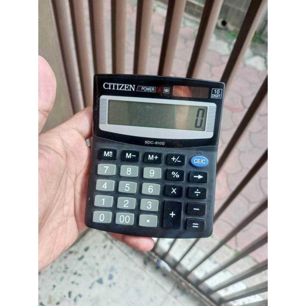 

kalkulator citizen 2 power SDC-810II normal