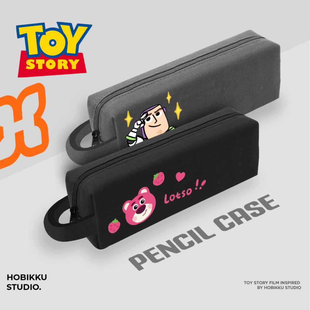 

TEMPAT PENCIL DISGRIP PENCIL CASE TOY STORY LOTSO BY HOBIKKU STUDIO