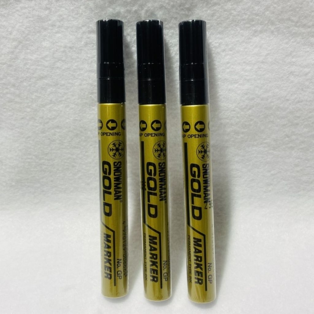 

Spidol Gold Snowman Paint Marker 1 Pcs