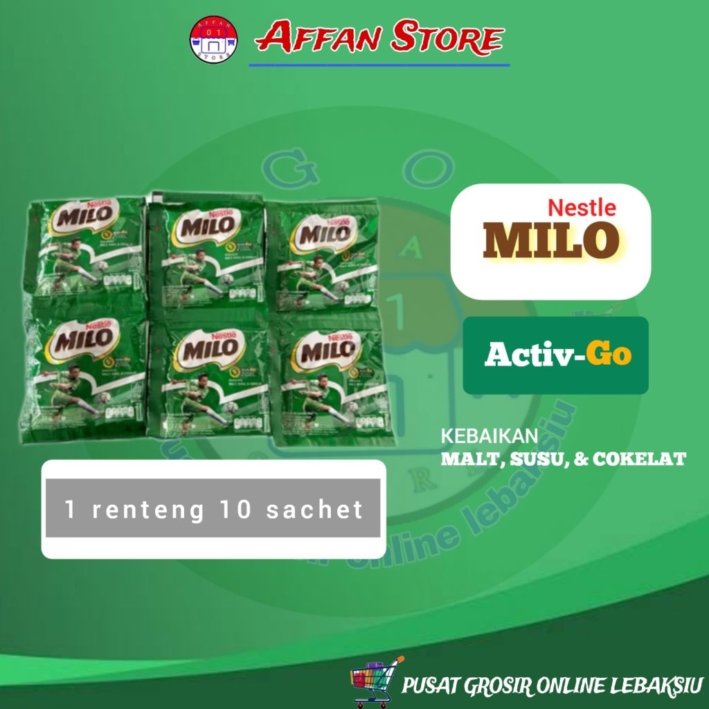 

MILO ACTIVGO 10 SACHET