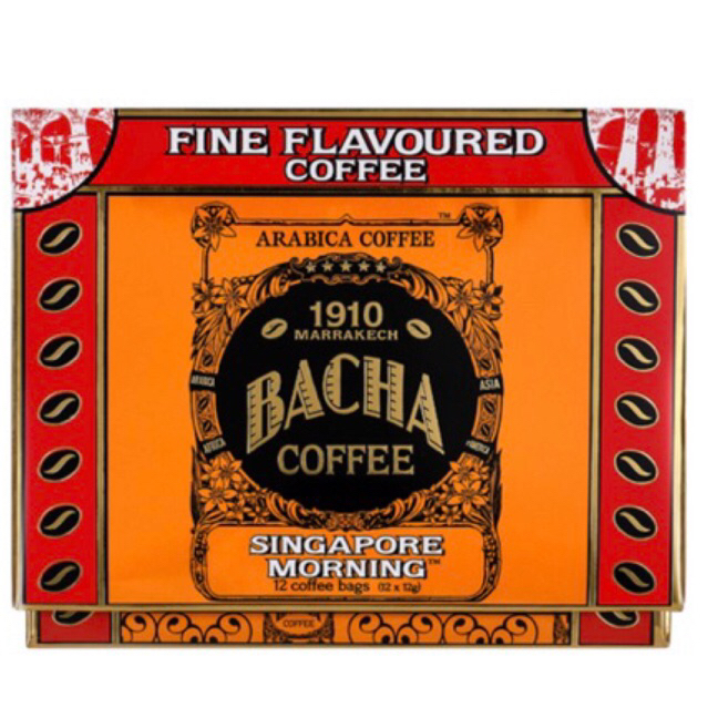 

Singapore Morning Bacha Coffee Gift Box isi 12 bags Kopi Drip Arabika Arabica