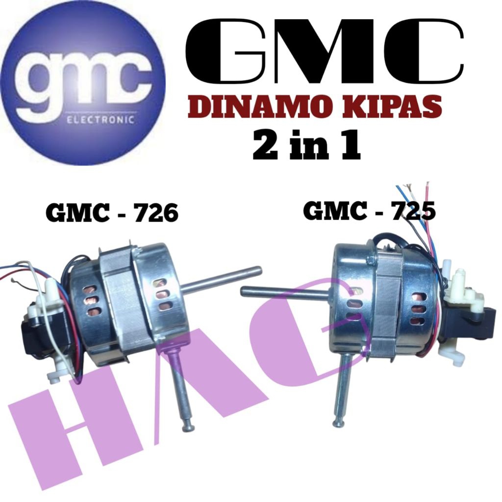 Dinamo kipas angin Gmc 2 in 1// Dinamo kipas angin Tornado Gmc