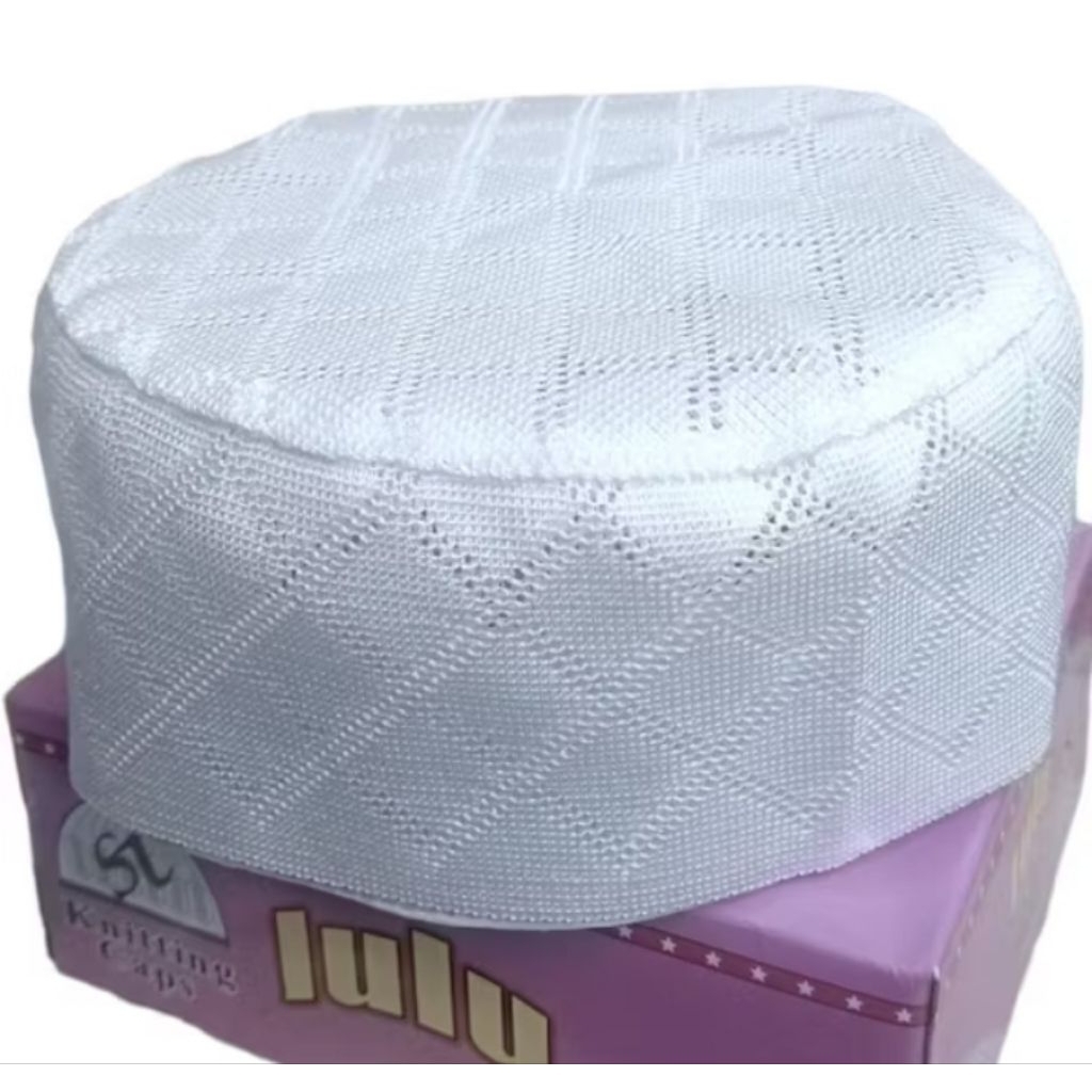 Peci Jaring Lulu/Peci Santri /Peci Kopiah Jaring/Peci Habib