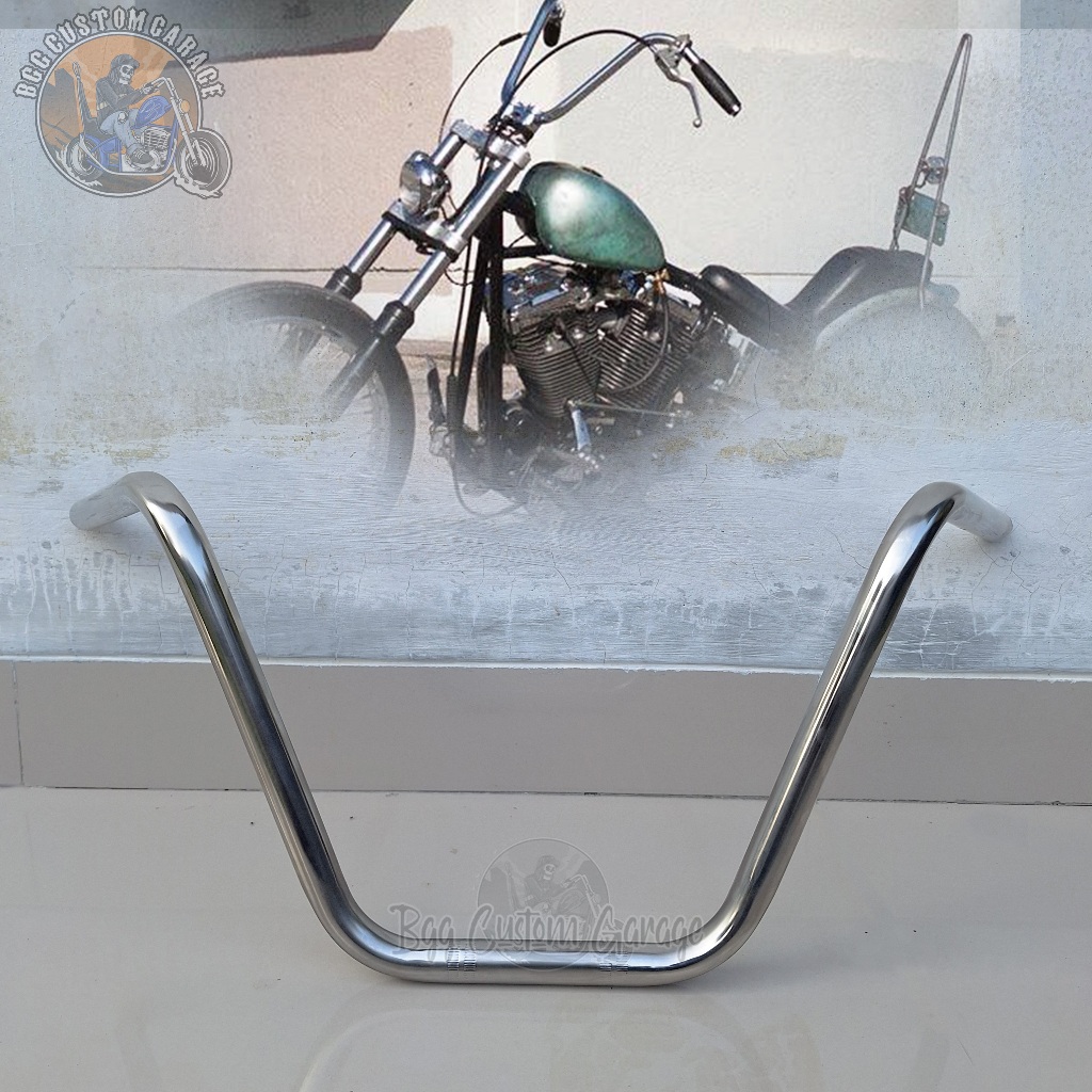 Ape Hanger Handlebar . Stang Model Ape . Setang Motor Custom Chopper Tradisional Chopper Universal 2