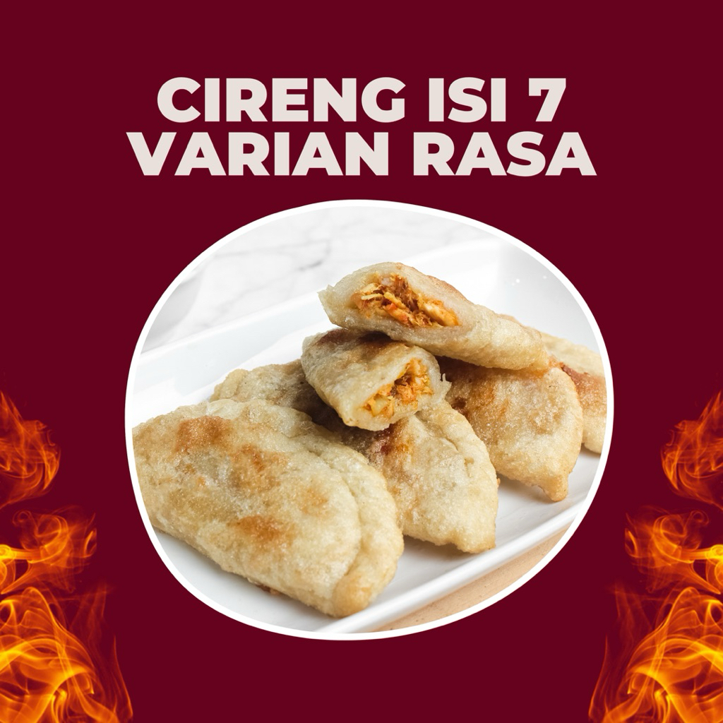 

Cireng ayam isi 8 pcs / 7 varian rasa / UK MINI