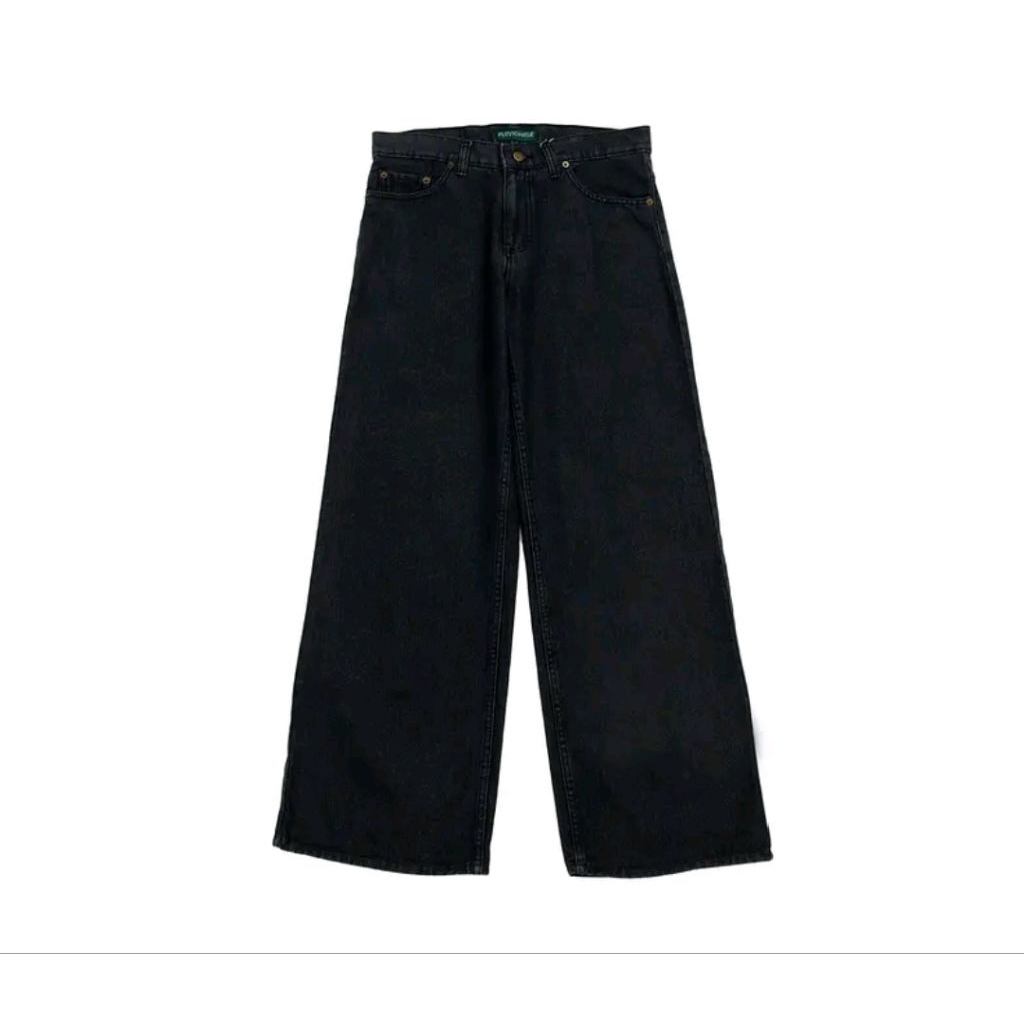 Celana Panjang Baggy Jeans Loose Pants Hitam