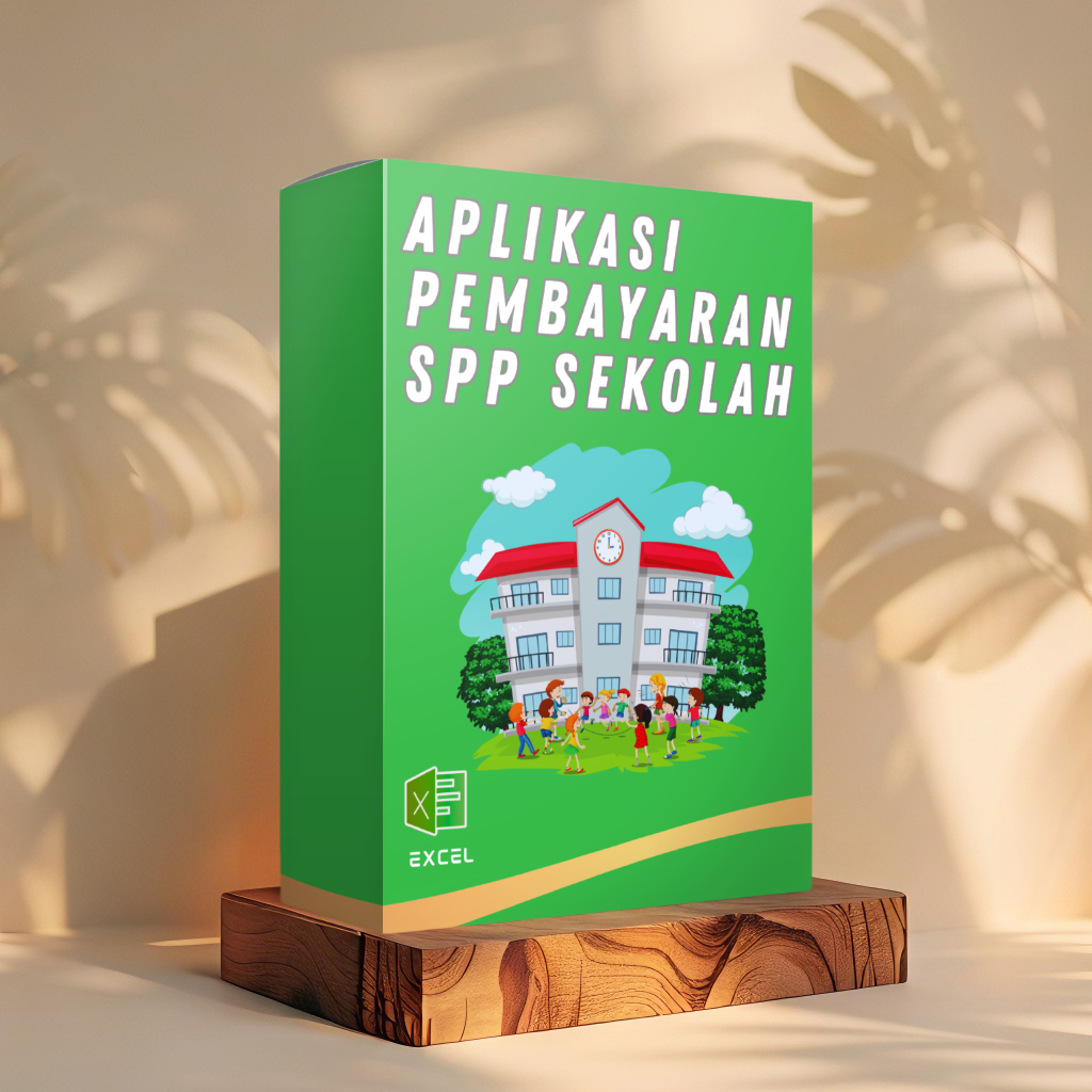 APLIKASI PEMBAYARAN SPP SEKOLAH - Program Excel Macro Pembayaran Keuangan SPP Sekolah