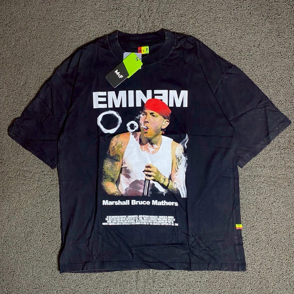 TSHIRT KAOS OVERSIZE MCF SUPPLY CO ORIGINAL EMINEM WASH