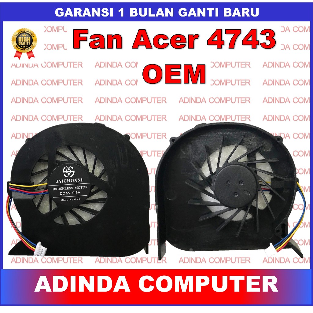 Fan Acer Kipas Acer 4743 4743G 4743ZG 4750 4750G 4752