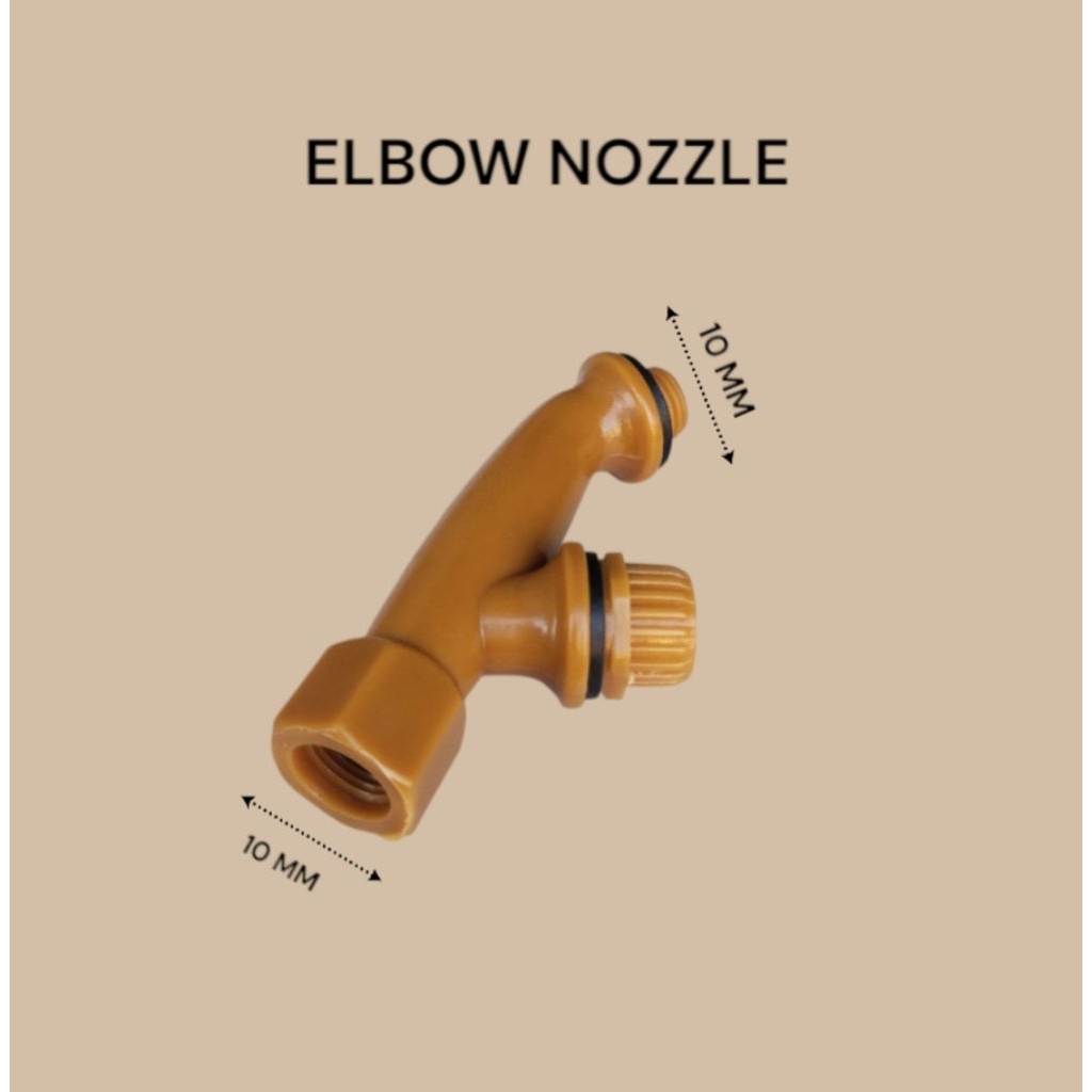 Elbow Model Y Nozzle Sprayer PB Malaysia Ukuran Drat 10MM