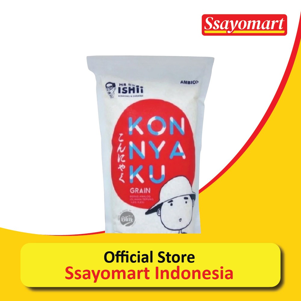 

Beras Shirataki - Rice Konnyaku 1 kg / Beras Diet 1kg - Mr Ishii