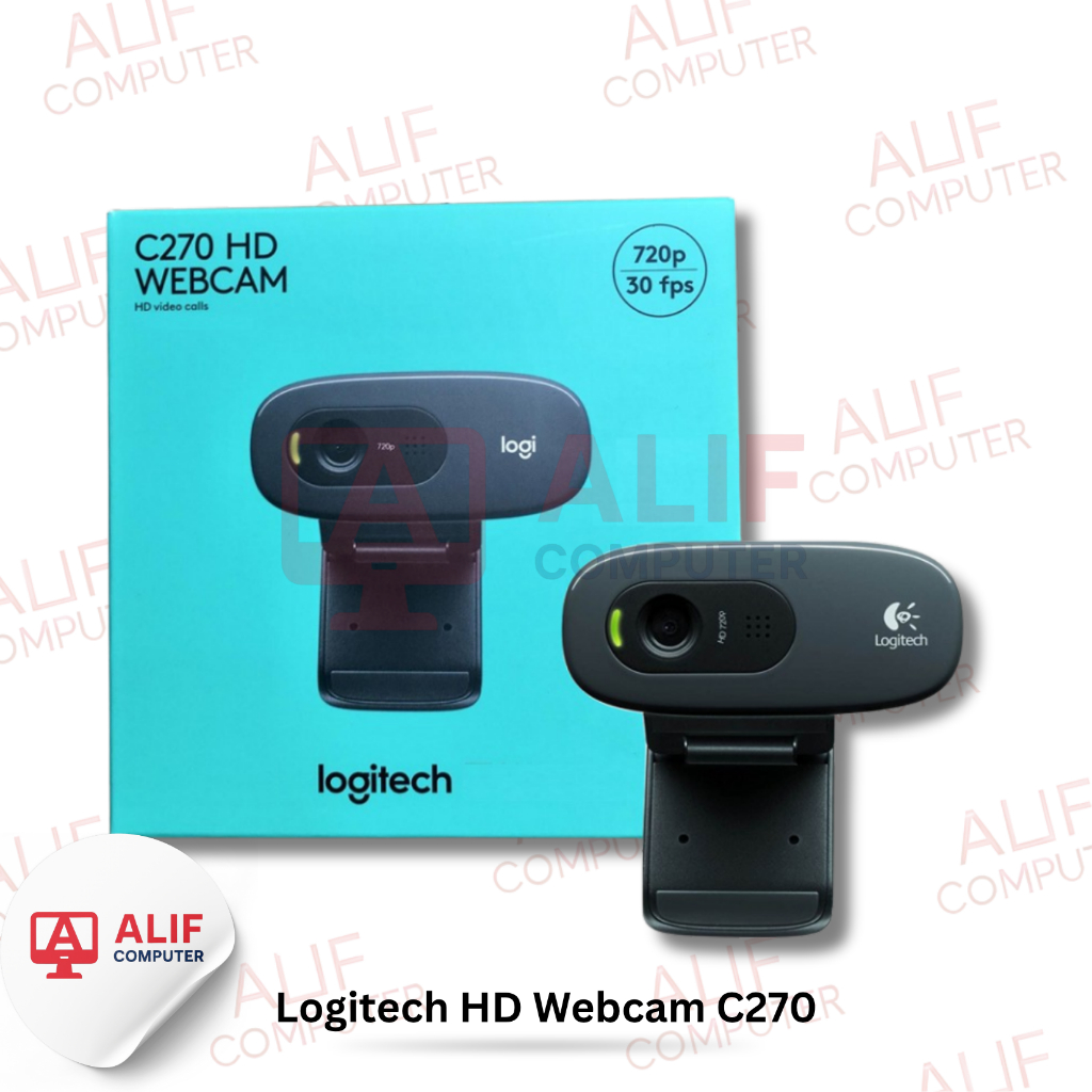 Logitech Webcam C270 HD ORIGINAL / Webcam Logitech