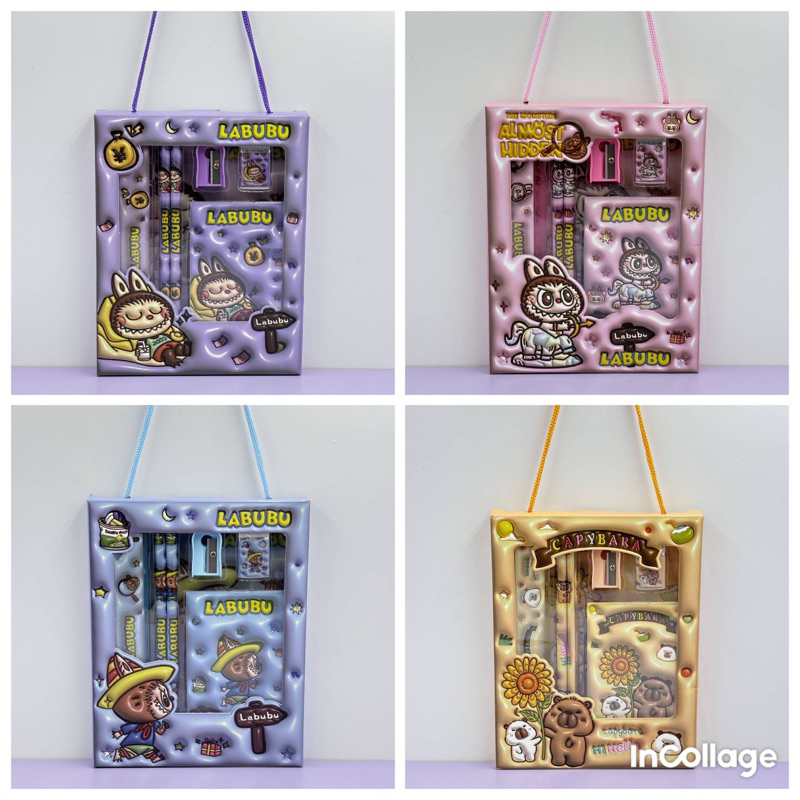 

Set Alat Tulis Anak Karakter LABUBU / Study Set Labubu 2018 BNK