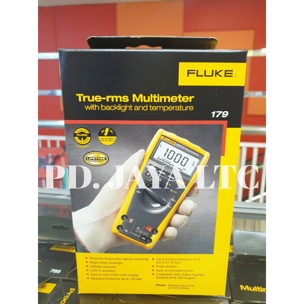 Fluke Digital Multitester - Digital Multimeter Original 179